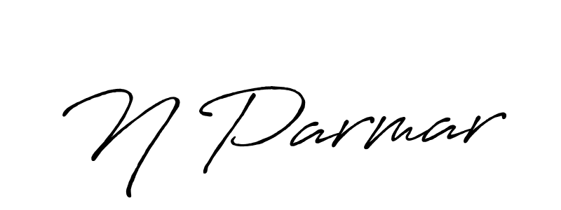 You should practise on your own different ways (Antro_Vectra_Bolder) to write your name (N Parmar) in signature. don't let someone else do it for you. N Parmar signature style 7 images and pictures png