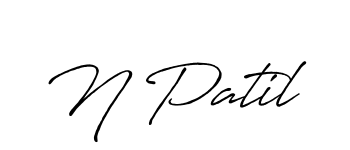 You should practise on your own different ways (Antro_Vectra_Bolder) to write your name (N Patil) in signature. don't let someone else do it for you. N Patil signature style 7 images and pictures png