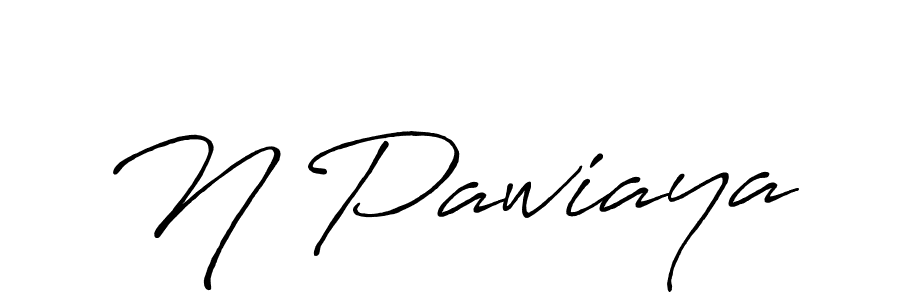 You should practise on your own different ways (Antro_Vectra_Bolder) to write your name (N Pawiaya) in signature. don't let someone else do it for you. N Pawiaya signature style 7 images and pictures png