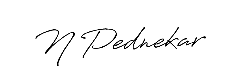 How to Draw N Pednekar signature style? Antro_Vectra_Bolder is a latest design signature styles for name N Pednekar. N Pednekar signature style 7 images and pictures png