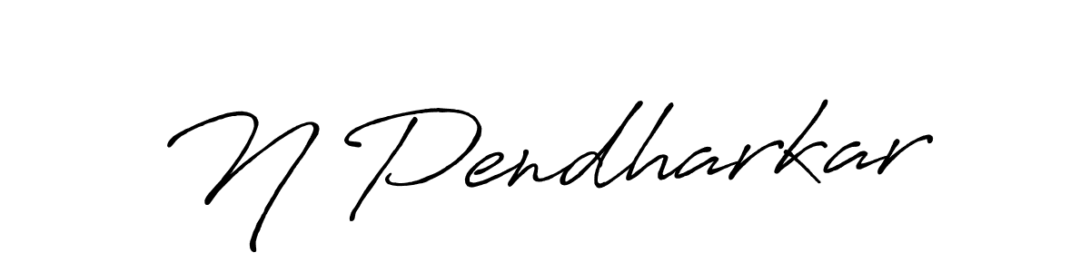 This is the best signature style for the N Pendharkar name. Also you like these signature font (Antro_Vectra_Bolder). Mix name signature. N Pendharkar signature style 7 images and pictures png