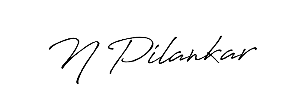 Also You can easily find your signature by using the search form. We will create N Pilankar name handwritten signature images for you free of cost using Antro_Vectra_Bolder sign style. N Pilankar signature style 7 images and pictures png