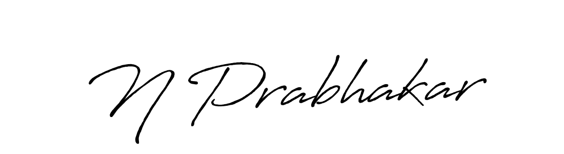 This is the best signature style for the N Prabhakar name. Also you like these signature font (Antro_Vectra_Bolder). Mix name signature. N Prabhakar signature style 7 images and pictures png