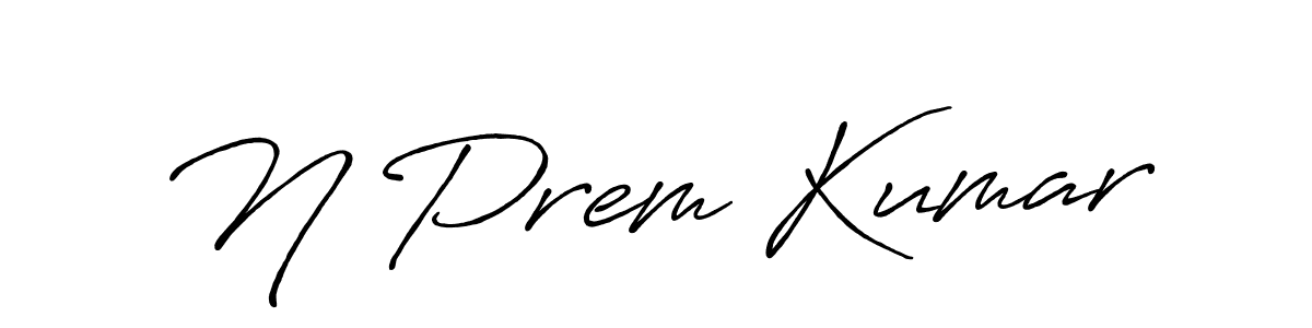 You should practise on your own different ways (Antro_Vectra_Bolder) to write your name (N Prem Kumar) in signature. don't let someone else do it for you. N Prem Kumar signature style 7 images and pictures png