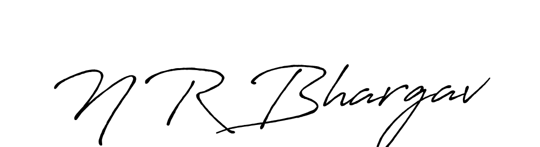 You can use this online signature creator to create a handwritten signature for the name N R Bhargav. This is the best online autograph maker. N R Bhargav signature style 7 images and pictures png