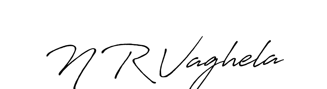 It looks lik you need a new signature style for name N R Vaghela. Design unique handwritten (Antro_Vectra_Bolder) signature with our free signature maker in just a few clicks. N R Vaghela signature style 7 images and pictures png