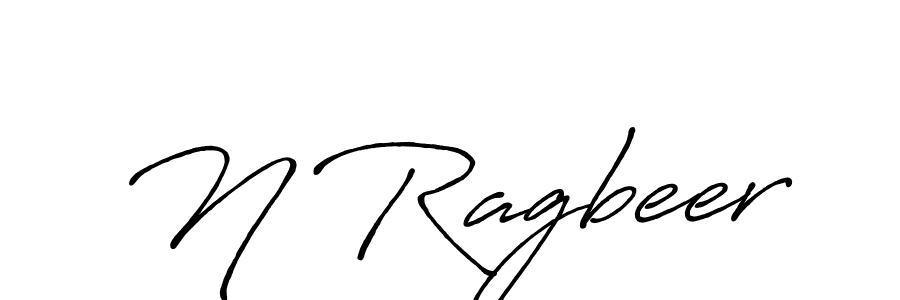 How to Draw N Ragbeer signature style? Antro_Vectra_Bolder is a latest design signature styles for name N Ragbeer. N Ragbeer signature style 7 images and pictures png