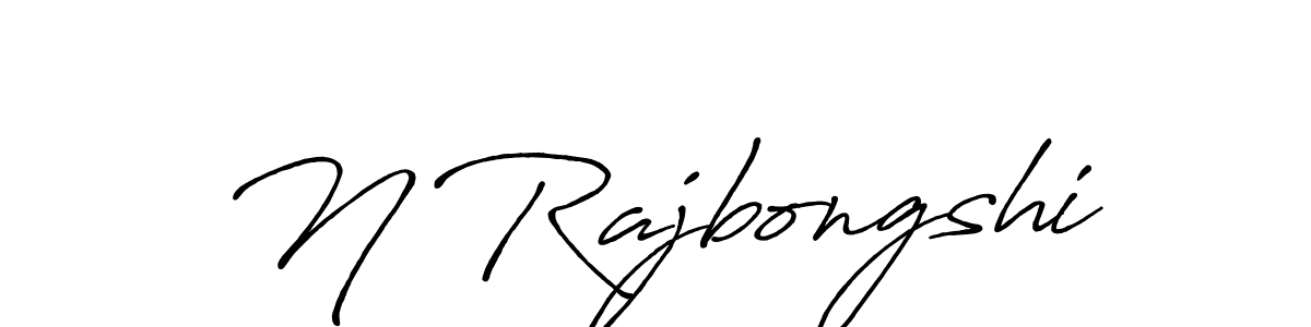 You can use this online signature creator to create a handwritten signature for the name N Rajbongshi. This is the best online autograph maker. N Rajbongshi signature style 7 images and pictures png