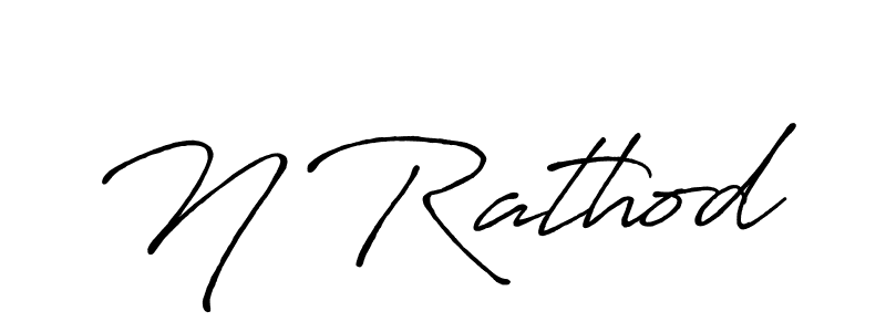 Once you've used our free online signature maker to create your best signature Antro_Vectra_Bolder style, it's time to enjoy all of the benefits that N Rathod name signing documents. N Rathod signature style 7 images and pictures png