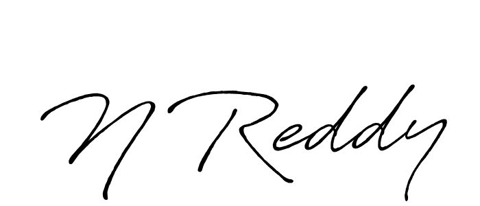 How to make N Reddy signature? Antro_Vectra_Bolder is a professional autograph style. Create handwritten signature for N Reddy name. N Reddy signature style 7 images and pictures png