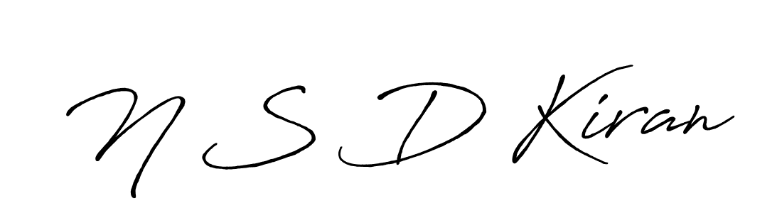 How to make N S D Kiran signature? Antro_Vectra_Bolder is a professional autograph style. Create handwritten signature for N S D Kiran name. N S D Kiran signature style 7 images and pictures png