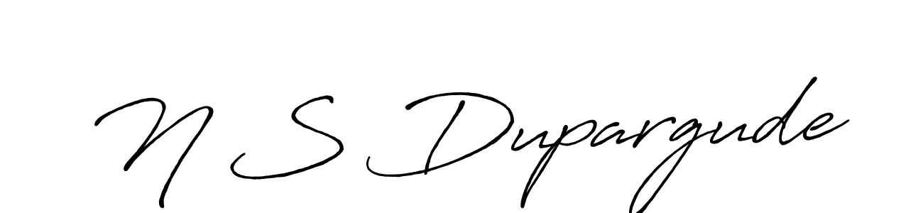 How to make N S Dupargude signature? Antro_Vectra_Bolder is a professional autograph style. Create handwritten signature for N S Dupargude name. N S Dupargude signature style 7 images and pictures png