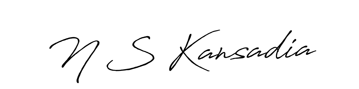 You can use this online signature creator to create a handwritten signature for the name N S Kansadia. This is the best online autograph maker. N S Kansadia signature style 7 images and pictures png