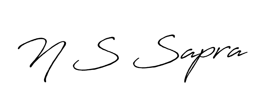 Also You can easily find your signature by using the search form. We will create N S Sapra name handwritten signature images for you free of cost using Antro_Vectra_Bolder sign style. N S Sapra signature style 7 images and pictures png