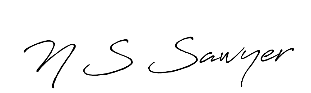 Here are the top 10 professional signature styles for the name N S Sawyer. These are the best autograph styles you can use for your name. N S Sawyer signature style 7 images and pictures png