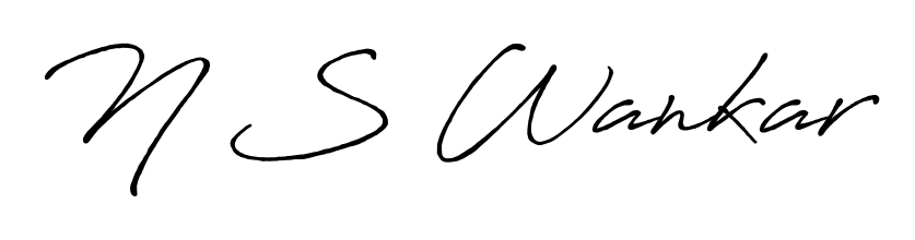 An effortless, minimalist signature concept for N S Wankar using Antro_Vectra_Bolder design. Clean lines that look great on any document. N S Wankar signature style 7 images and pictures png