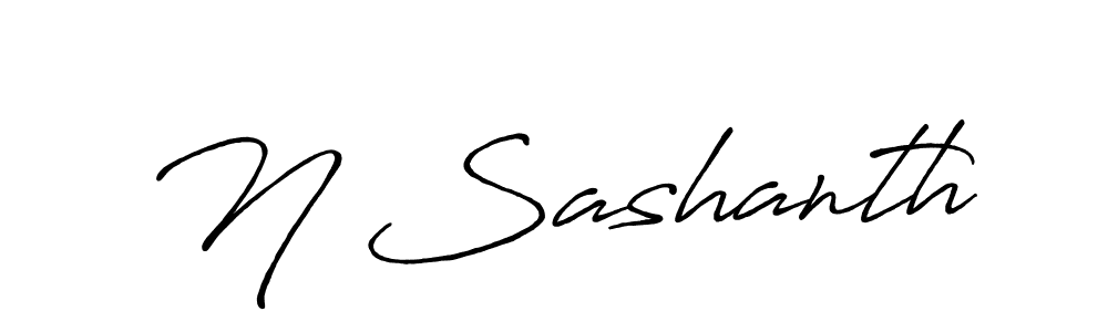 Antro_Vectra_Bolder is a professional signature style that is perfect for those who want to add a touch of class to their signature. It is also a great choice for those who want to make their signature more unique. Get N Sashanth name to fancy signature for free. N Sashanth signature style 7 images and pictures png