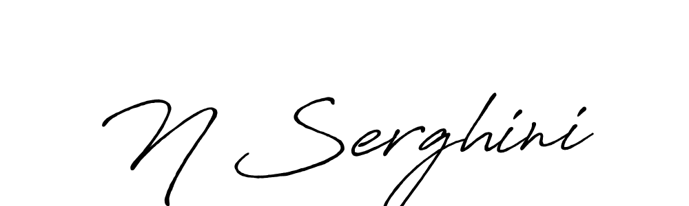 Make a short N Serghini signature style. Manage your documents anywhere anytime using Antro_Vectra_Bolder. Create and add eSignatures, submit forms, share and send files easily. N Serghini signature style 7 images and pictures png