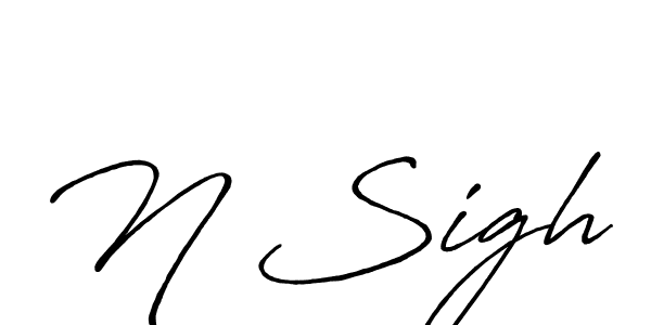 if you are searching for the best signature style for your name N Sigh. so please give up your signature search. here we have designed multiple signature styles  using Antro_Vectra_Bolder. N Sigh signature style 7 images and pictures png