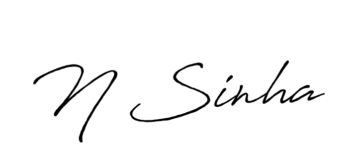 Once you've used our free online signature maker to create your best signature Antro_Vectra_Bolder style, it's time to enjoy all of the benefits that N Sinha name signing documents. N Sinha signature style 7 images and pictures png