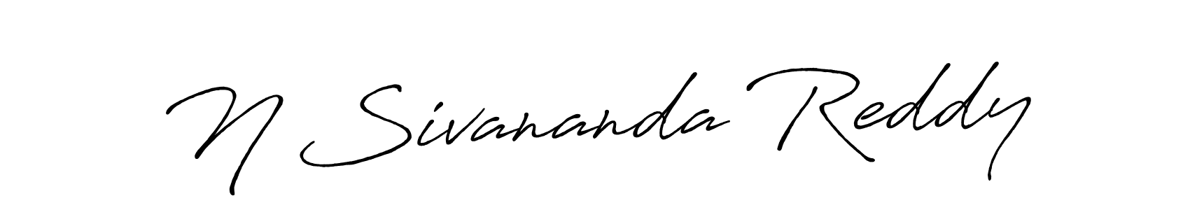 Also You can easily find your signature by using the search form. We will create N Sivananda Reddy name handwritten signature images for you free of cost using Antro_Vectra_Bolder sign style. N Sivananda Reddy signature style 7 images and pictures png