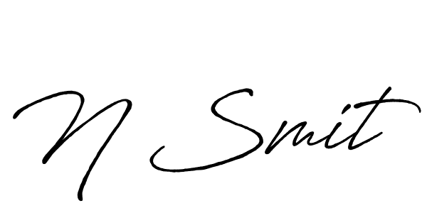 You can use this online signature creator to create a handwritten signature for the name N Smit. This is the best online autograph maker. N Smit signature style 7 images and pictures png