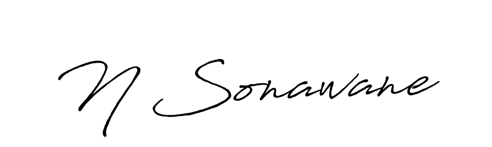 Also You can easily find your signature by using the search form. We will create N Sonawane name handwritten signature images for you free of cost using Antro_Vectra_Bolder sign style. N Sonawane signature style 7 images and pictures png