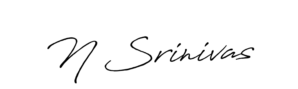 Similarly Antro_Vectra_Bolder is the best handwritten signature design. Signature creator online .You can use it as an online autograph creator for name N Srinivas. N Srinivas signature style 7 images and pictures png