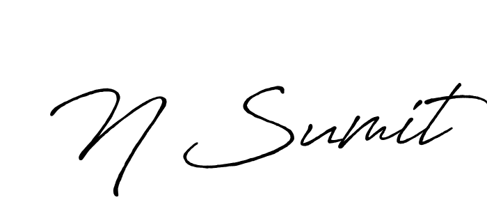 You should practise on your own different ways (Antro_Vectra_Bolder) to write your name (N Sumit) in signature. don't let someone else do it for you. N Sumit signature style 7 images and pictures png