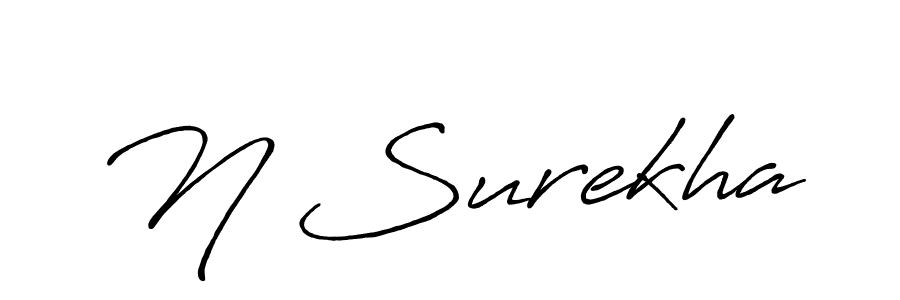 Once you've used our free online signature maker to create your best signature Antro_Vectra_Bolder style, it's time to enjoy all of the benefits that N Surekha name signing documents. N Surekha signature style 7 images and pictures png