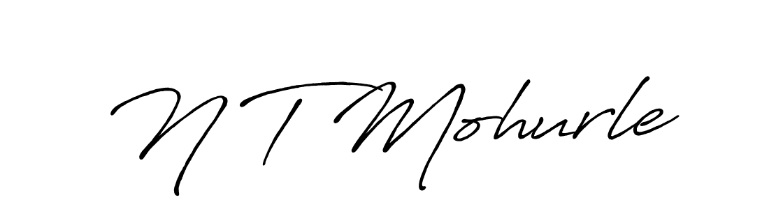 You should practise on your own different ways (Antro_Vectra_Bolder) to write your name (N T Mohurle) in signature. don't let someone else do it for you. N T Mohurle signature style 7 images and pictures png