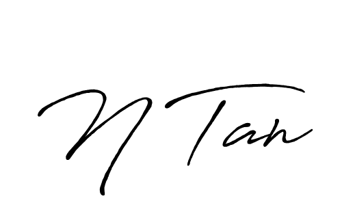 if you are searching for the best signature style for your name N Tan. so please give up your signature search. here we have designed multiple signature styles  using Antro_Vectra_Bolder. N Tan signature style 7 images and pictures png