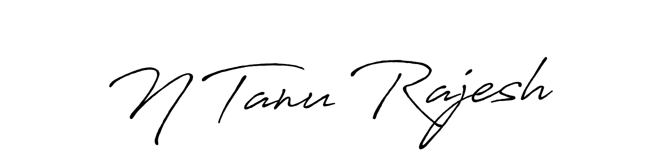 See photos of N Tanu Rajesh official signature by Spectra . Check more albums & portfolios. Read reviews & check more about Antro_Vectra_Bolder font. N Tanu Rajesh signature style 7 images and pictures png