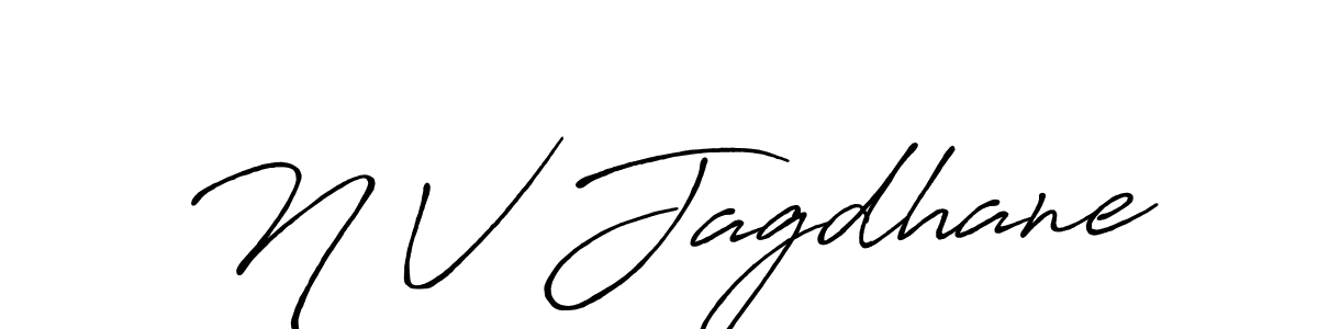 You should practise on your own different ways (Antro_Vectra_Bolder) to write your name (N V Jagdhane) in signature. don't let someone else do it for you. N V Jagdhane signature style 7 images and pictures png