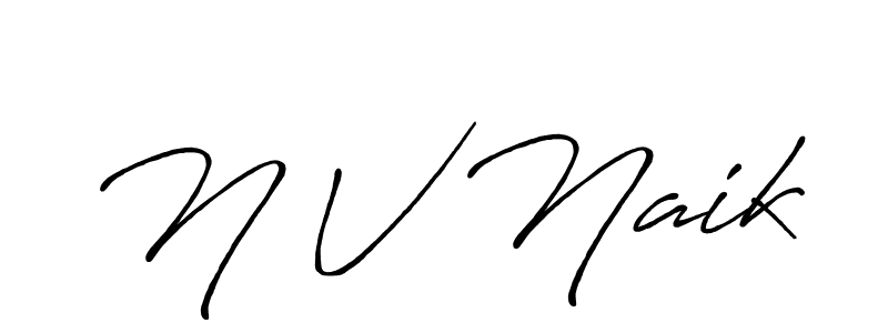 Similarly Antro_Vectra_Bolder is the best handwritten signature design. Signature creator online .You can use it as an online autograph creator for name N V Naik. N V Naik signature style 7 images and pictures png