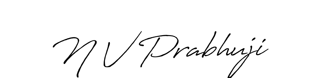 Once you've used our free online signature maker to create your best signature Antro_Vectra_Bolder style, it's time to enjoy all of the benefits that N V Prabhuji name signing documents. N V Prabhuji signature style 7 images and pictures png
