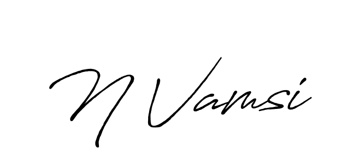 How to Draw N Vamsi signature style? Antro_Vectra_Bolder is a latest design signature styles for name N Vamsi. N Vamsi signature style 7 images and pictures png