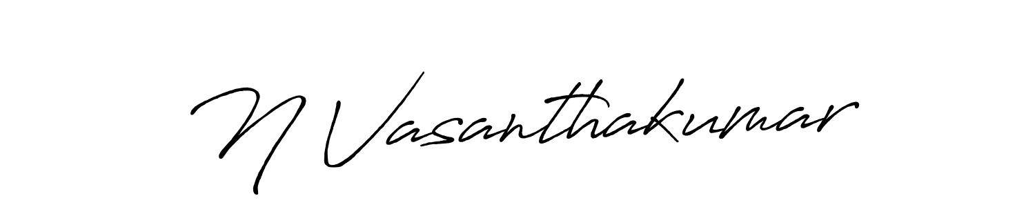 Best and Professional Signature Style for N Vasanthakumar. Antro_Vectra_Bolder Best Signature Style Collection. N Vasanthakumar signature style 7 images and pictures png
