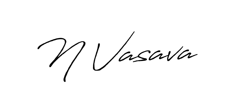 You can use this online signature creator to create a handwritten signature for the name N Vasava. This is the best online autograph maker. N Vasava signature style 7 images and pictures png