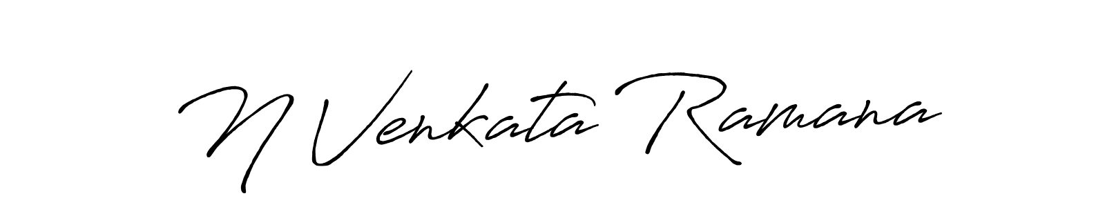 How to make N Venkata Ramana signature? Antro_Vectra_Bolder is a professional autograph style. Create handwritten signature for N Venkata Ramana name. N Venkata Ramana signature style 7 images and pictures png