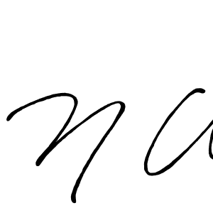 Also we have N W name is the best signature style. Create professional handwritten signature collection using Antro_Vectra_Bolder autograph style. N W signature style 7 images and pictures png