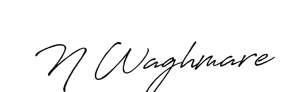 Similarly Antro_Vectra_Bolder is the best handwritten signature design. Signature creator online .You can use it as an online autograph creator for name N Waghmare. N Waghmare signature style 7 images and pictures png