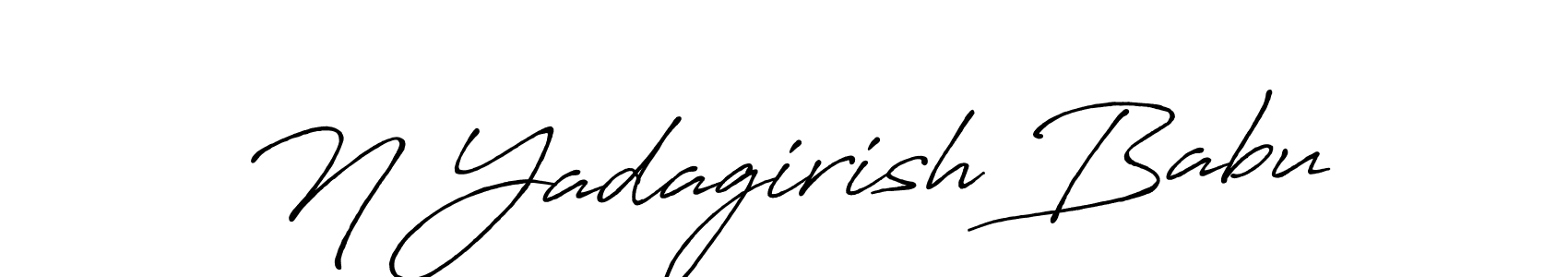 Best and Professional Signature Style for N Yadagirish Babu. Antro_Vectra_Bolder Best Signature Style Collection. N Yadagirish Babu signature style 7 images and pictures png