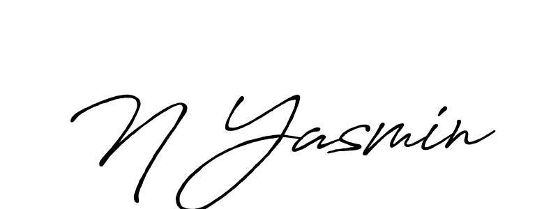 Similarly Antro_Vectra_Bolder is the best handwritten signature design. Signature creator online .You can use it as an online autograph creator for name N Yasmin. N Yasmin signature style 7 images and pictures png