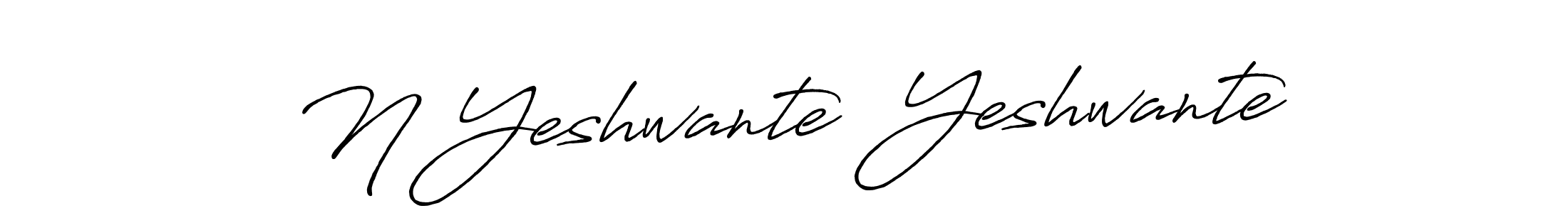 Make a short N Yeshwante  Yeshwante signature style. Manage your documents anywhere anytime using Antro_Vectra_Bolder. Create and add eSignatures, submit forms, share and send files easily. N Yeshwante  Yeshwante signature style 7 images and pictures png