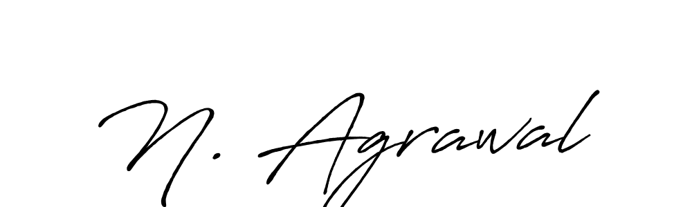 Also You can easily find your signature by using the search form. We will create N. Agrawal name handwritten signature images for you free of cost using Antro_Vectra_Bolder sign style. N. Agrawal signature style 7 images and pictures png