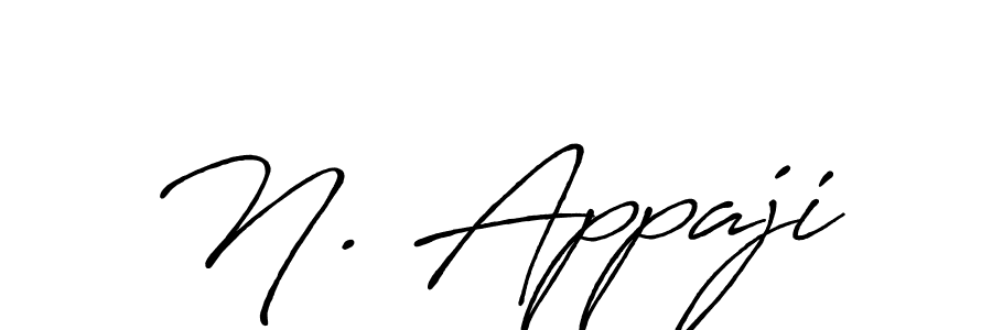 N. Appaji stylish signature style. Best Handwritten Sign (Antro_Vectra_Bolder) for my name. Handwritten Signature Collection Ideas for my name N. Appaji. N. Appaji signature style 7 images and pictures png