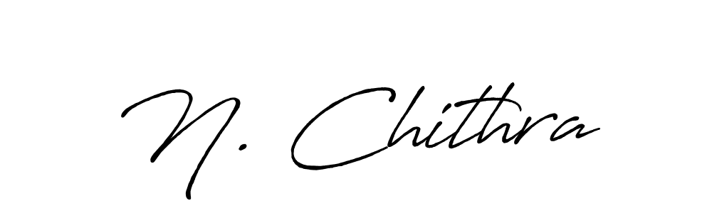 You should practise on your own different ways (Antro_Vectra_Bolder) to write your name (N. Chithra) in signature. don't let someone else do it for you. N. Chithra signature style 7 images and pictures png