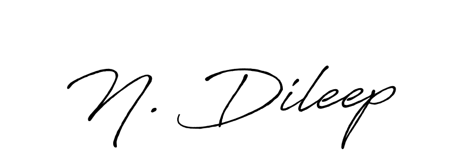 This is the best signature style for the N. Dileep name. Also you like these signature font (Antro_Vectra_Bolder). Mix name signature. N. Dileep signature style 7 images and pictures png