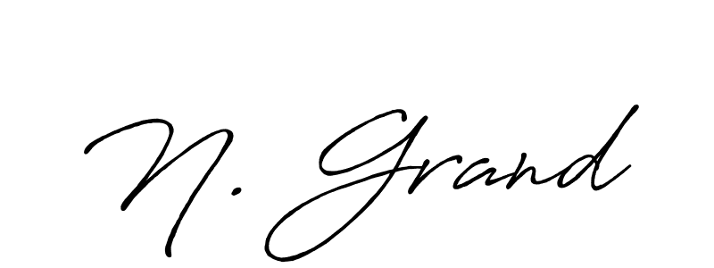 Antro_Vectra_Bolder is a professional signature style that is perfect for those who want to add a touch of class to their signature. It is also a great choice for those who want to make their signature more unique. Get N. Grand name to fancy signature for free. N. Grand signature style 7 images and pictures png